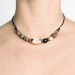 Les bijoux Jacaranda en graines naturelles : Collier modÃ¨le RAS DE COU MIX MARRON 1