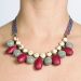 Les bijoux Jacaranda en graines naturelles : Collier modÃ¨le GOGAN GRIS 1