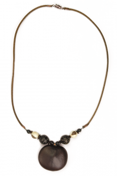 #CENTPCH - Collier modÃ¨le PETIT ENTADA Chocolat