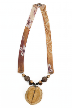 #CJACART - Collier modÃ¨le JACARANDA TISSU