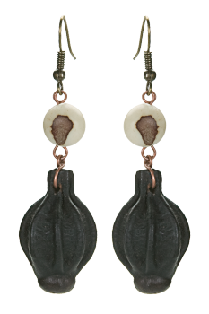 #BOPMPB1 - Boucles d'oreilles modÃ¨le SONORA CrÃ¨me