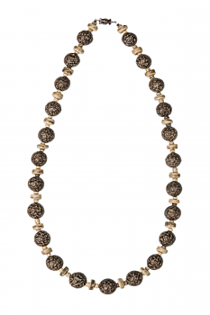 Bijou en graines naturelles : Collier modÃ¨le CHOU PIQUANT COCO 0